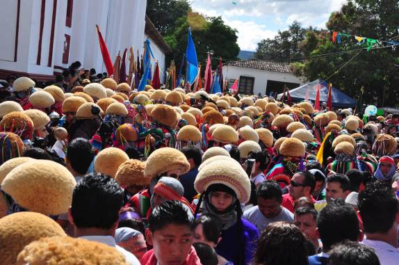 Festa em Chiapa del Corso, no sul do México